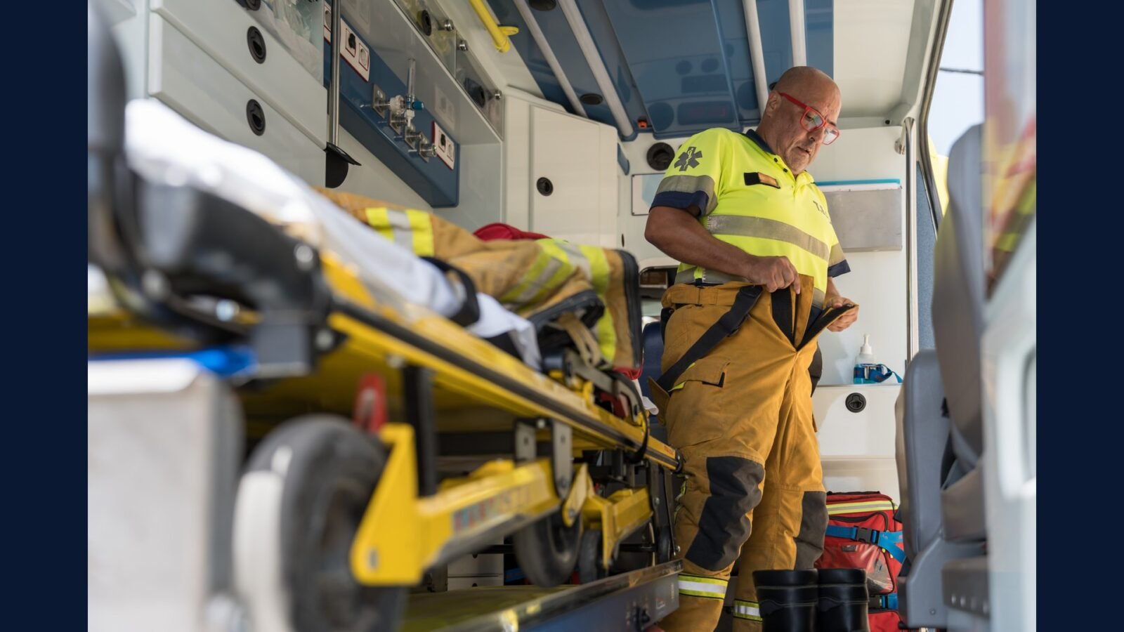 RSS em SAMU e ambulância — protocolo paramédico